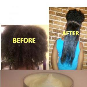 Mango Stretch Cream: Natural Hair Product For Fine..